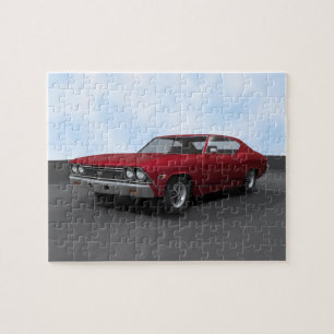 Puzzle: 1968 Chevelle SS: Candy Apple Finish Jigsaw Puzzle