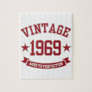 Puzzle 1969 Vintage Âgé À La Perfection