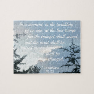 Puzzle 1 Cor. 15:52 Dans un instant, dans le scintillant 