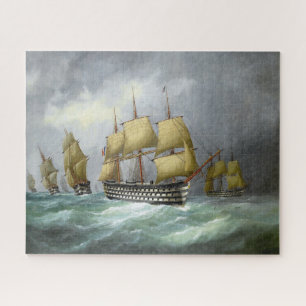 Puzzle 1ers navires de guerre à vapeur 1884