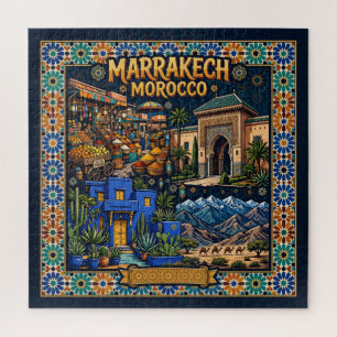 puzzle 20" x 20", 676 pieces