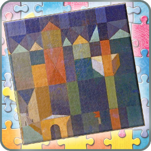 PUZZLE 20x20 - "Cité des Tours" - Paul Klee