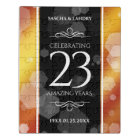 23e anniversaire de Mariage de Topaz impérial