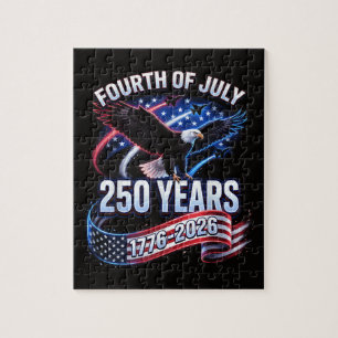 Puzzle 250e anniversaire États-Unis 1776-2026 Patriotique