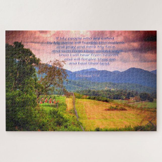 Puzzle 2 Chroniques 7:14 (Horizontal)