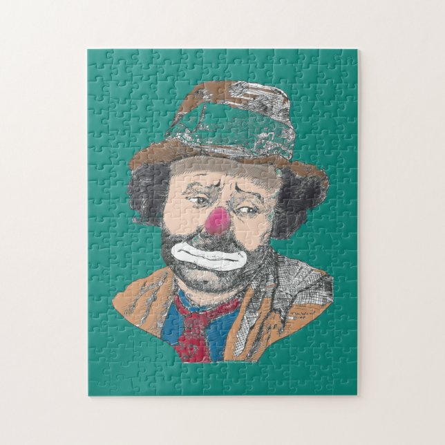 Puzzle #2 de triste clown (Vertical)