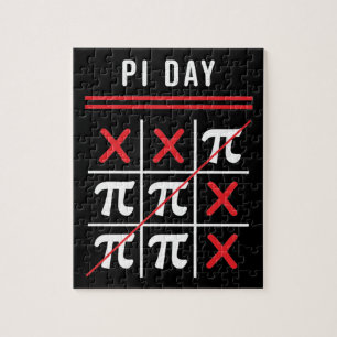 Puzzle 3.14 Tic-Tac-Toe Noughts Et Croix Joyeux Jour Du P