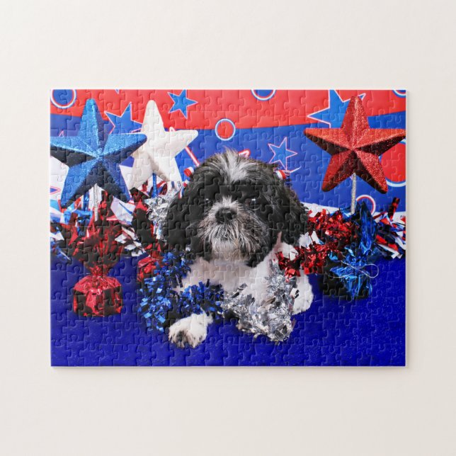 Puzzle 4 juillet - Shih Tzu - Sadie (Horizontal)