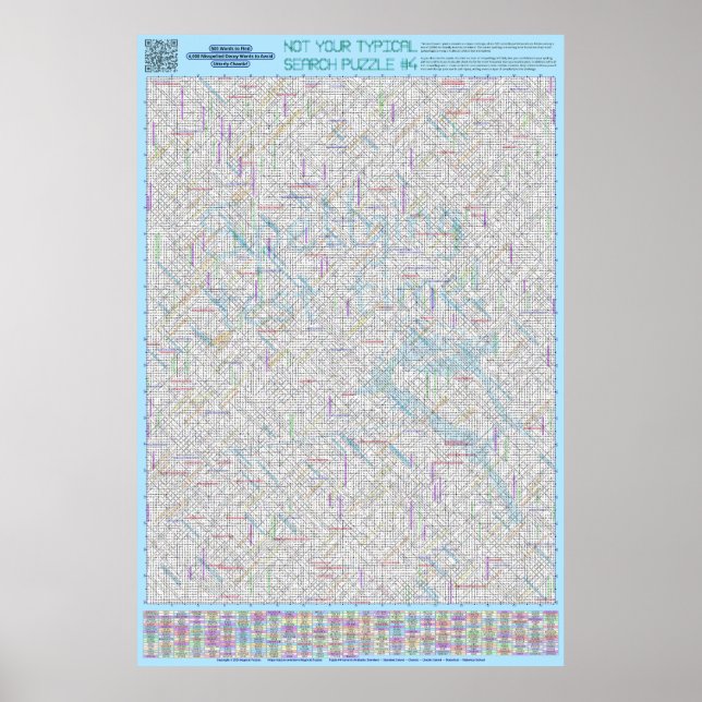 PUZZLE #4: Misspelled - Chaotic Solved Poster (Front)