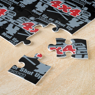 Puzzle 4x4 haut ou fermé de boue outre de route