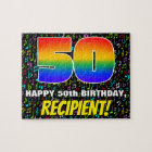 50e anniversaire — Symboles de musique amusants et