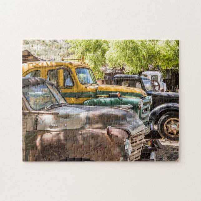 Puzzle 5871-Puzzle de camions Vintages (Horizontal)