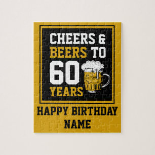 Puzzle 60e anniversaire Cheers & Bières à 60 ans