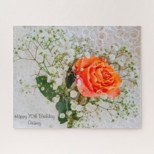 Puzzle 70e anniversaire grand-mère.