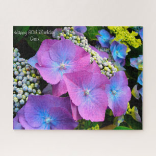 Puzzle 80e anniversaire grand-mère.