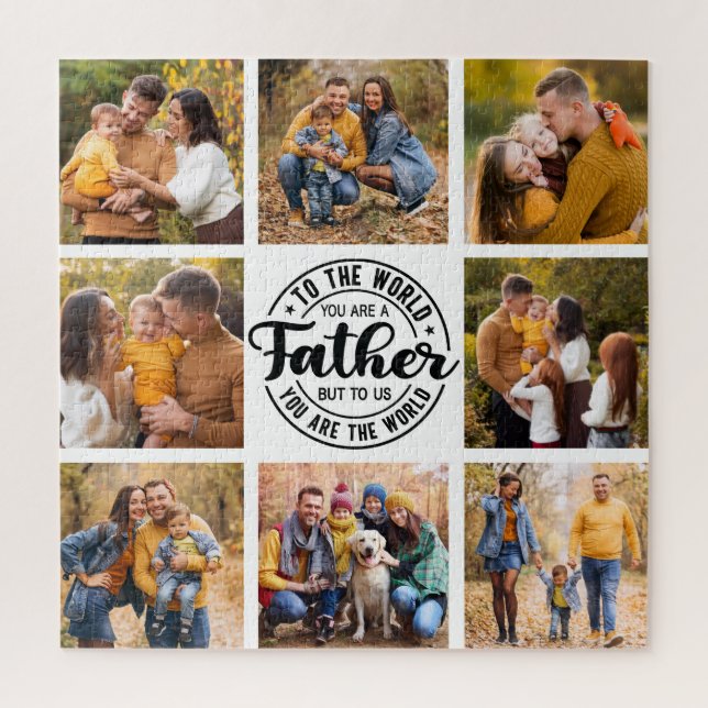 Puzzle 8 Photo Collage Toutes les occasions Le meilleur p (Vertical)