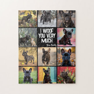 Puzzle 8 x photos + texte propres