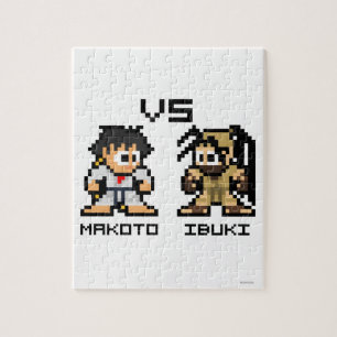 Puzzle 8bit Makoto CONTRE Ibuki