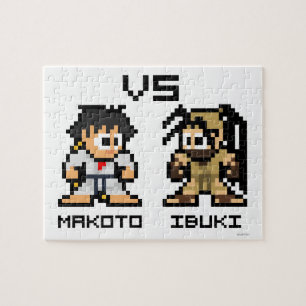 Puzzle 8bit Makoto CONTRE Ibuki