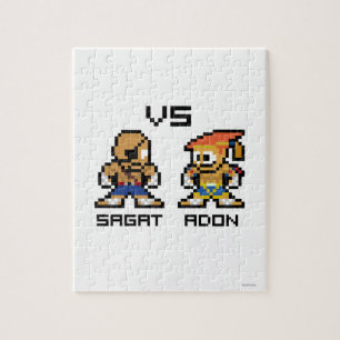 Puzzle 8bit Sagat CONTRE Adon