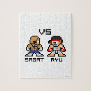 Puzzle 8bit Sagat CONTRE Ryu