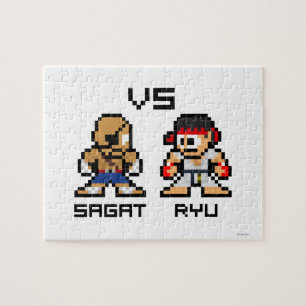 Puzzle 8bit Sagat CONTRE Ryu