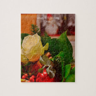 Puzzle 90e anniversaire grand-mère.