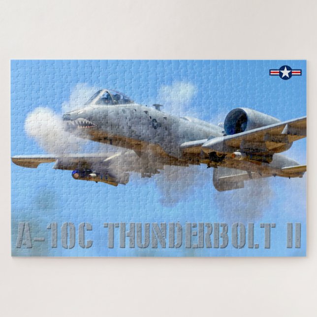 Puzzle A-10C THUNDERBOLT II (20 x 30 POUCES) (Horizontal)
