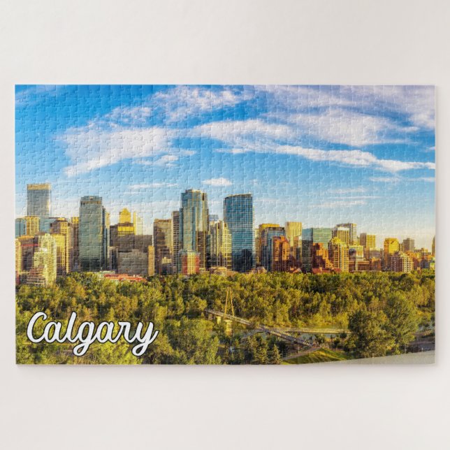Puzzle À couper le souffle Calgary, Alberta, Canada (Horizontal)