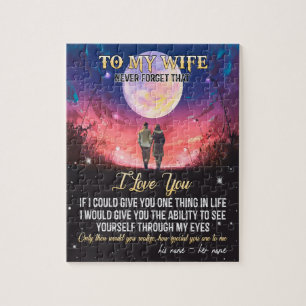 Puzzle À ma femme Lettre À Ma Femme Amour Du Mari