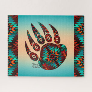 Puzzle à mâchoires pour ours tribal