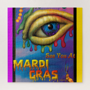 Puzzle À Mardi Gras Eye