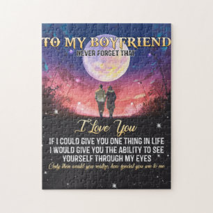 Puzzle À Mon Petit Ami Je T'Aime