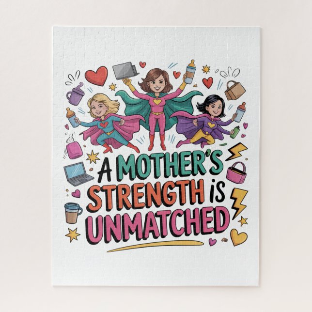 Puzzle A Mother’s Strength Is Unmatched (Vertical)