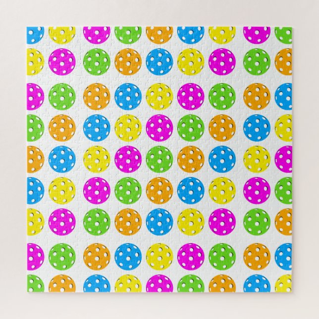 Puzzle À petits pois de Pickleball (Vertical)
