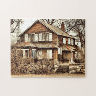 Puzzle A Rustic Cottage filled with Memories - Puzze;