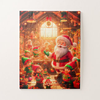 Puzzle A Sample of Some of His Toys - Santa on a Holiday 