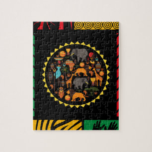 Puzzle à thème africain