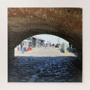 Puzzle À travers les arches du port de Folkestone