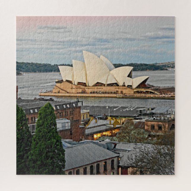 Puzzle A View to Sydney Opera House - 20x20 - 676 pcs. (Vertical)