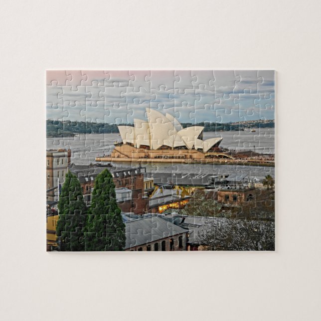 Puzzle A View to Sydney Opera House - 8x10 - 110 pcs. (Horizontal)