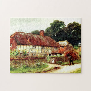 Puzzle À Witley Village par Helen Allingham