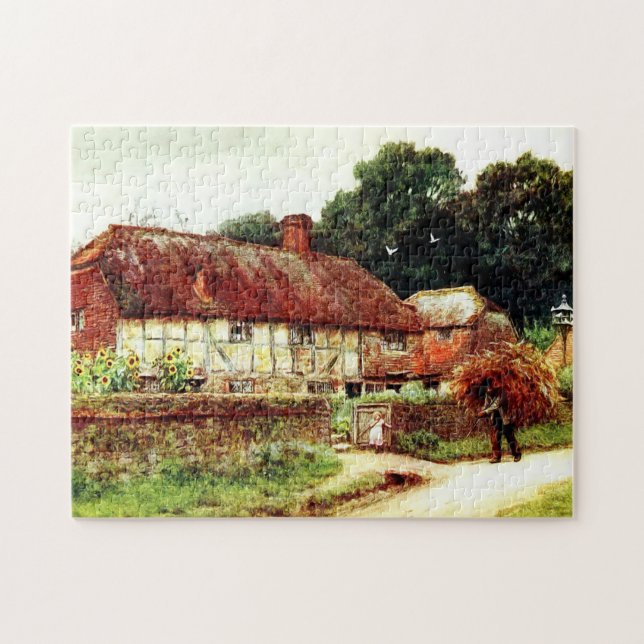 Puzzle À Witley Village par Helen Allingham (Horizontal)