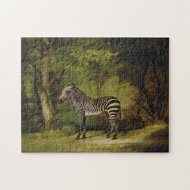 Puzzle A Zebra, 1763 (huile sur toile) (Horizontal)
