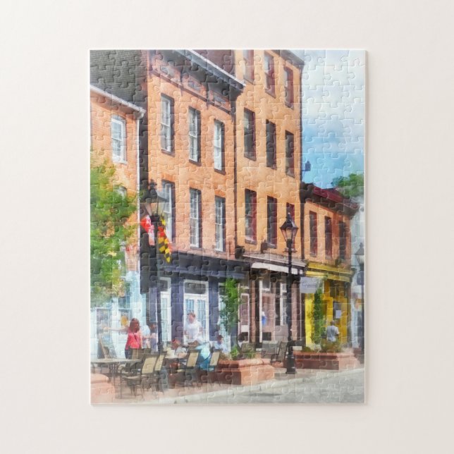Puzzle Abat la rue de point (Vertical)