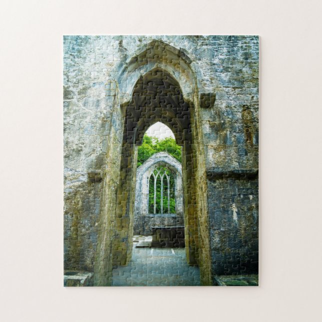 Puzzle Abbaye de Killarney Muckross. Kerry Irlande. (Vertical)