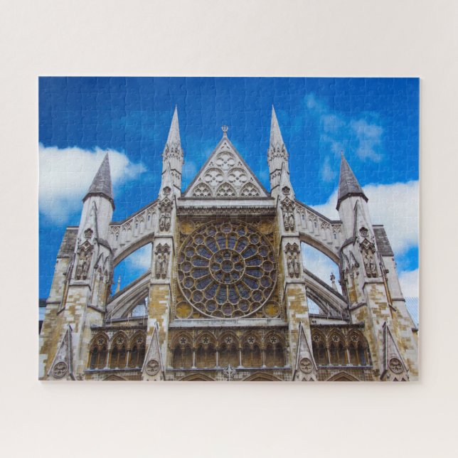 Puzzle Abbaye de Westminster à Londres. (Horizontal)