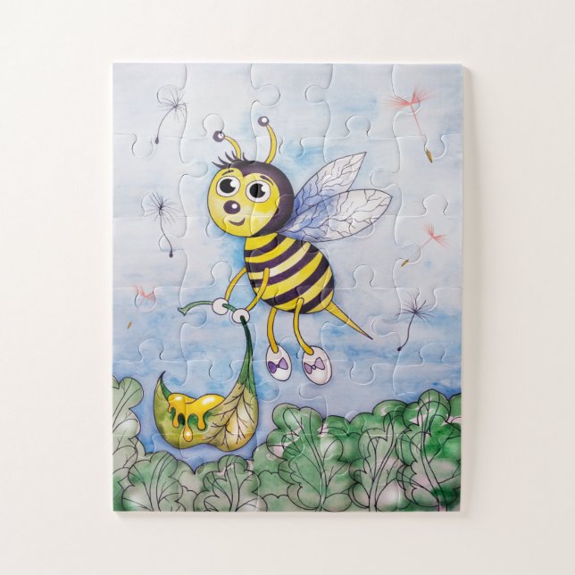 Puzzle Abeille au miel (Vertical)