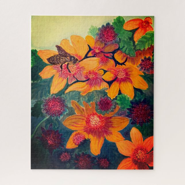 Puzzle Abeille verte (Vertical)