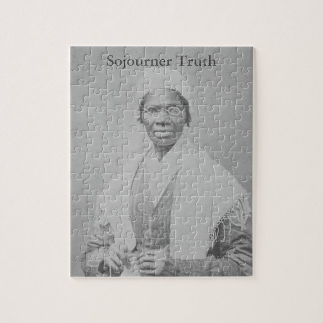 Puzzle Abolitionniste afro-américain Sojournist Truth (Vertical)